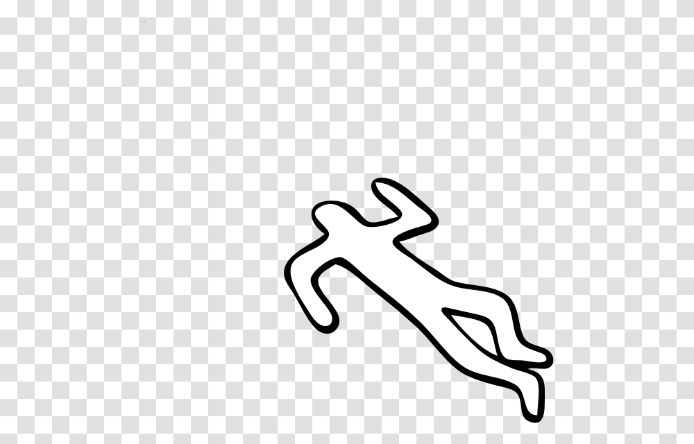 Freeuse Dead People Files Crime Scene Body Outline, Stencil, Mammal, Animal, Antelope Transparent Png