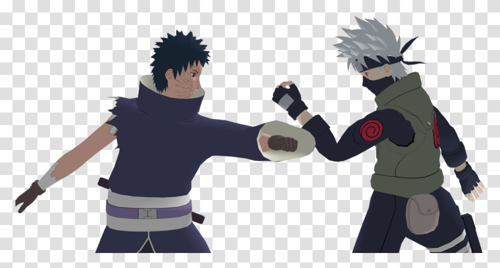 Freeuse Friends Clash Vs By Obito And Kakashi Friends, Person, Human, Sport, Sports Transparent Png