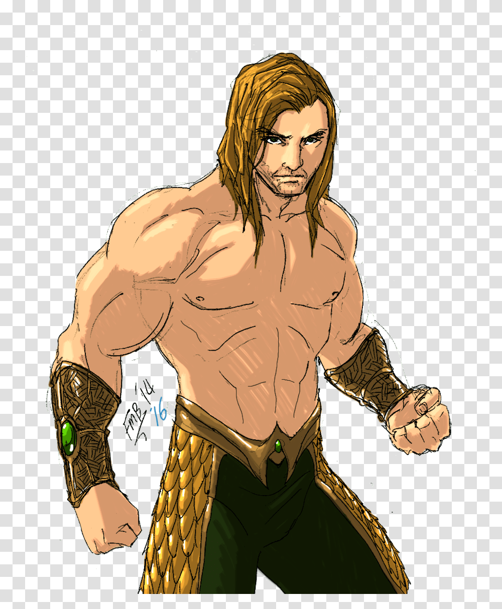 Freeuse Library Aquaman Drawing Realistic, Person, Human, Hand, Elf Transparent Png