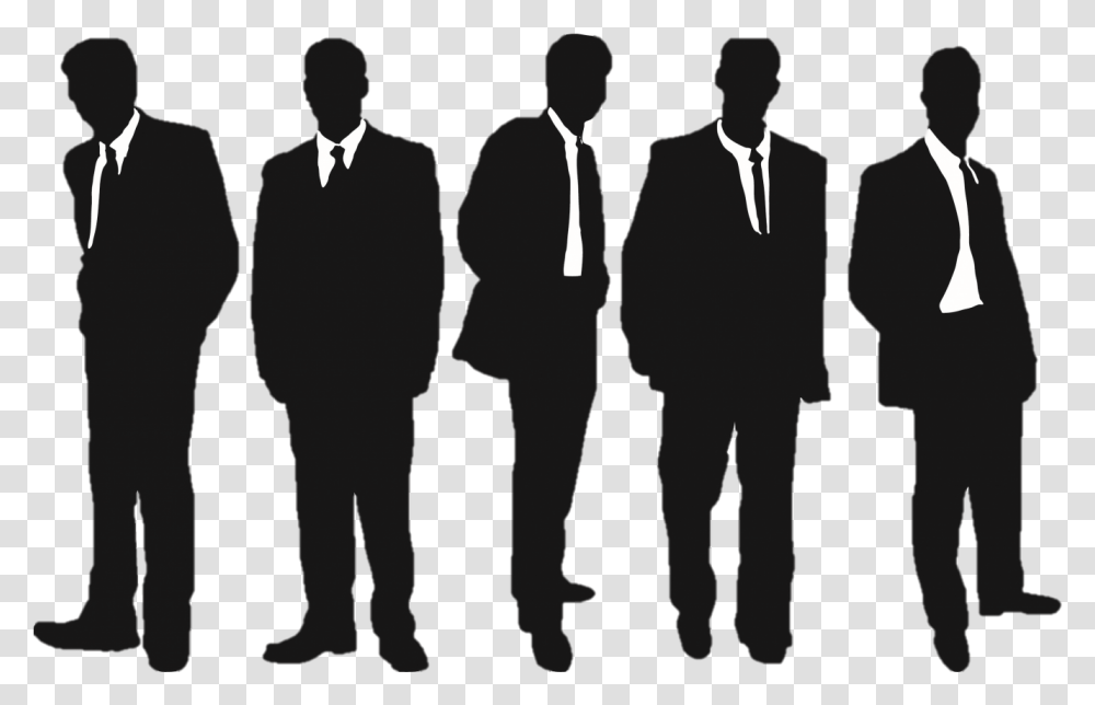 Freeuse Library Businessperson Royalty Free Clip Men In Suits Silhouette, Overcoat, Tie, Accessories Transparent Png