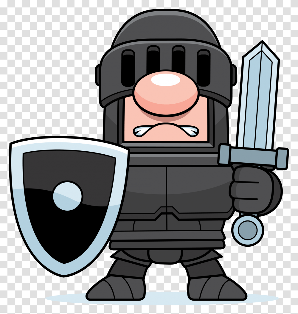 Freeuse Library Student Team Builds Javascript A Game Cartoon Medieval Knight, Helmet, Police, Armor, Military Uniform Transparent Png