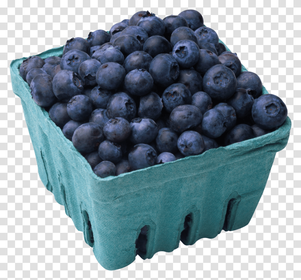 Freeuse Stock Basket Of Blueberries Blueberry Box, Fruit, Plant, Food Transparent Png