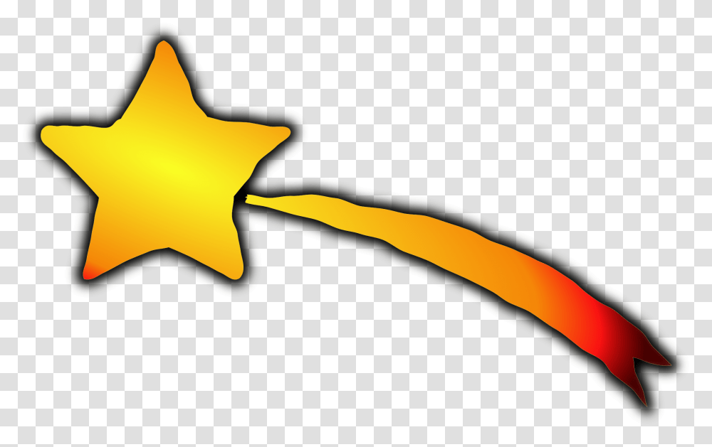 Freeuse Stock Shooting Star Files Shooting Star Drawing Colored, Axe, Tool, Star Symbol, Cutlery Transparent Png
