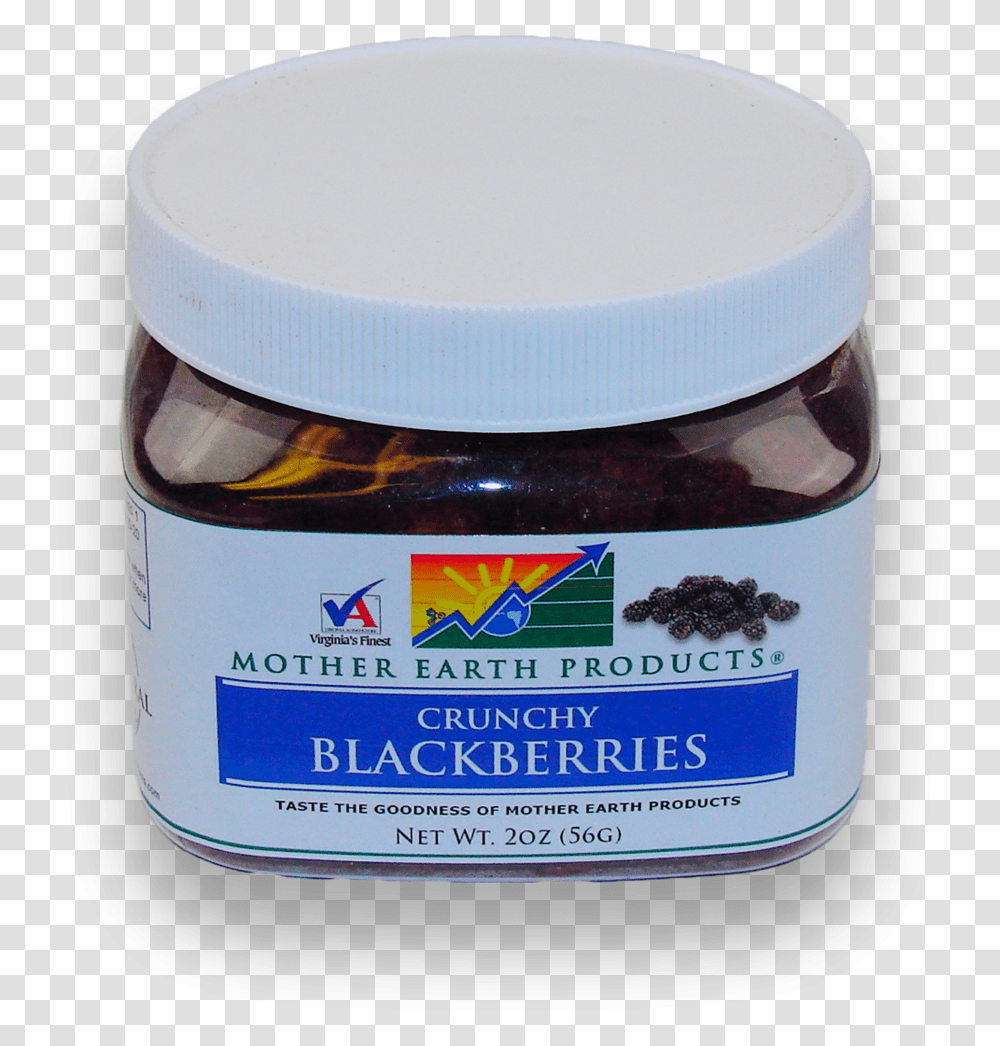 Freeze Dried Blackberries Bee, Plant, Food, Jar, Label Transparent Png