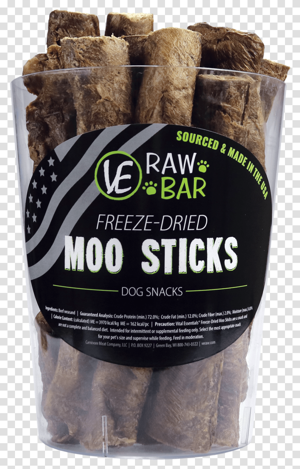 Freeze Dried Moo Sticks Beef Weasand Vital Essentials, Plant, Food, Beer, Alcohol Transparent Png