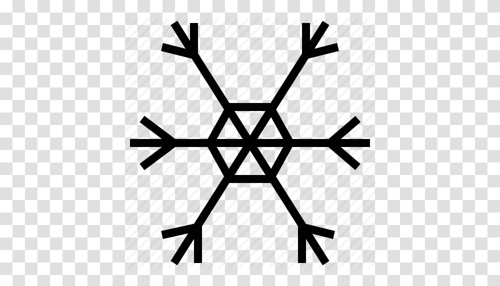 Freeze Freezing Hexagon Snow Snowfall Snowflake Winter Icon, Lighting, Star Symbol, Plan Transparent Png