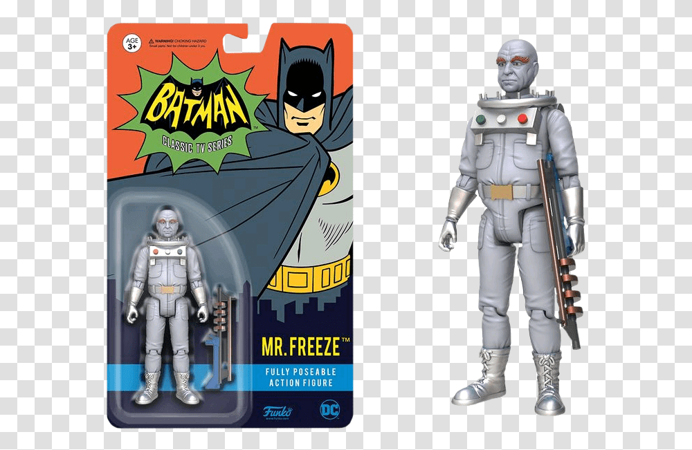 Freeze Funko 66 Batman Mr Freeze Action Figure, Robot, Person, Human, Astronaut Transparent Png