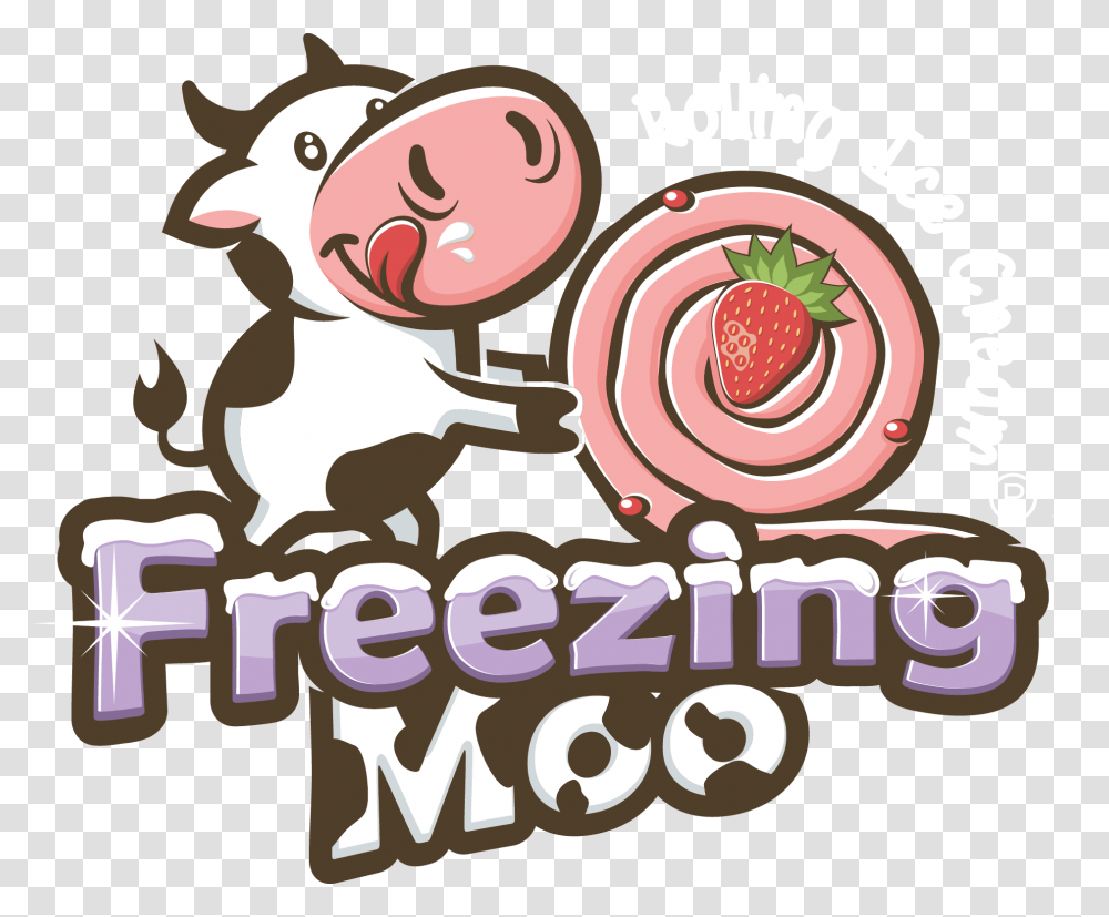 Freezing Moo, Food, Meal, Word Transparent Png