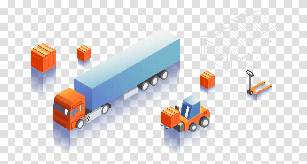 Freight Shipping Truckload Supply Chain Logistics Model Car, Toy, Electrical Device, Electronics, Robot Transparent Png