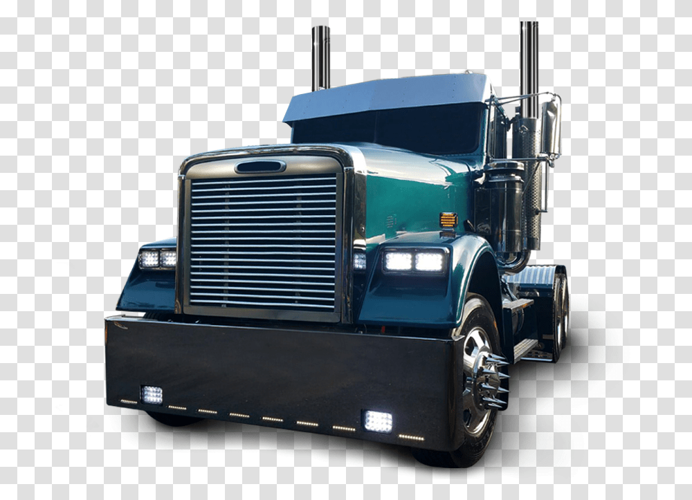Freightliner Clip Art, Truck, Vehicle, Transportation, Trailer Truck Transparent Png