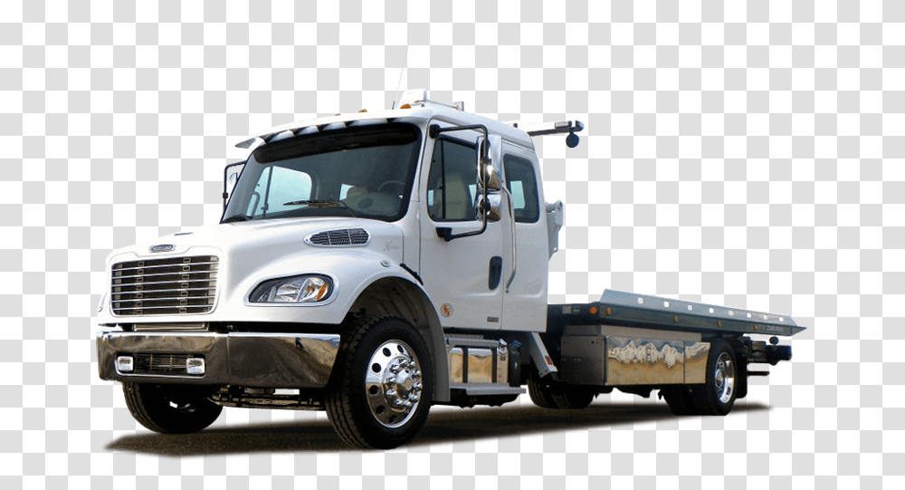 Freightliner Tow Truck Custom Tow Truck Car, Vehicle, Transportation, Wheel, Machine Transparent Png