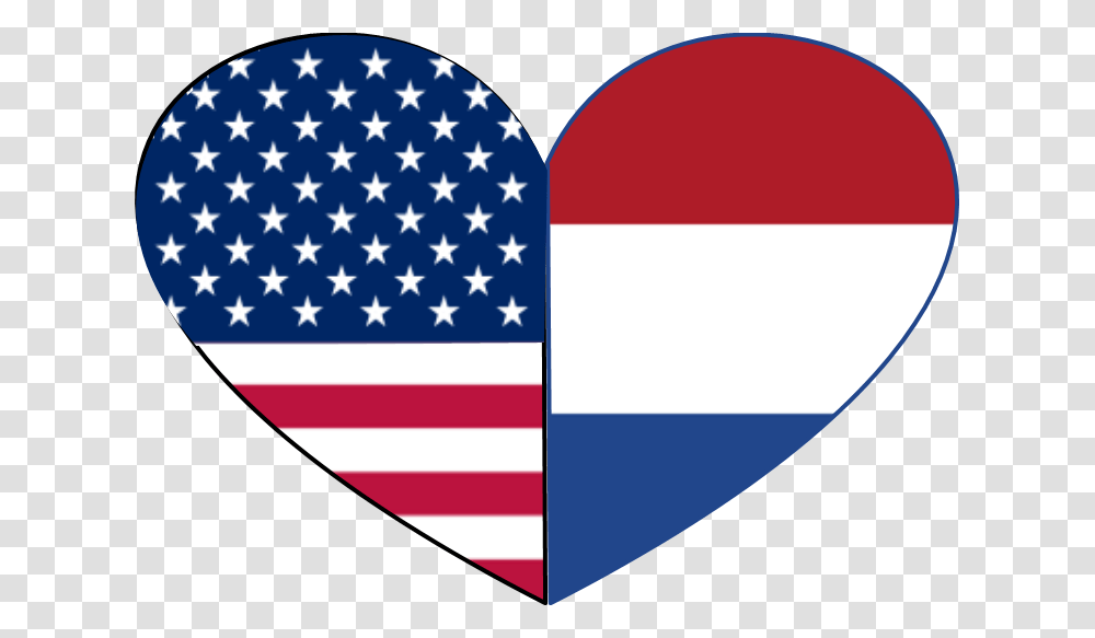 French American Flag Heart, Rug, Label Transparent Png