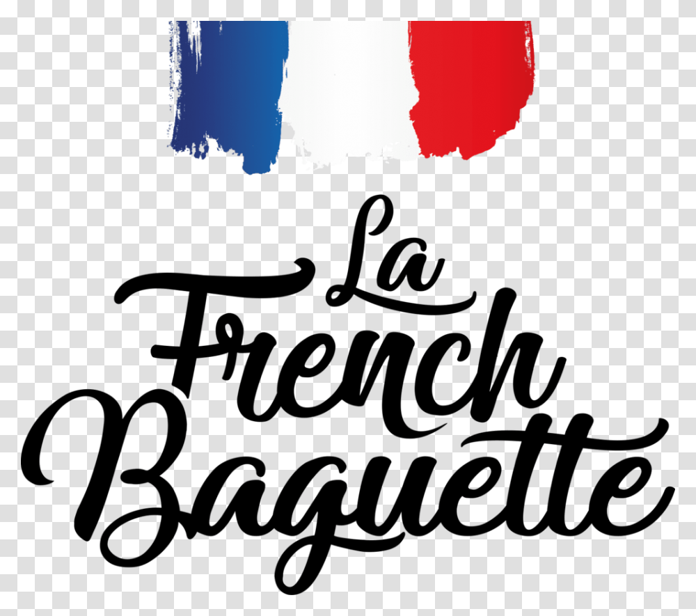 French Baguette Calligraphy, Logo, Trademark Transparent Png