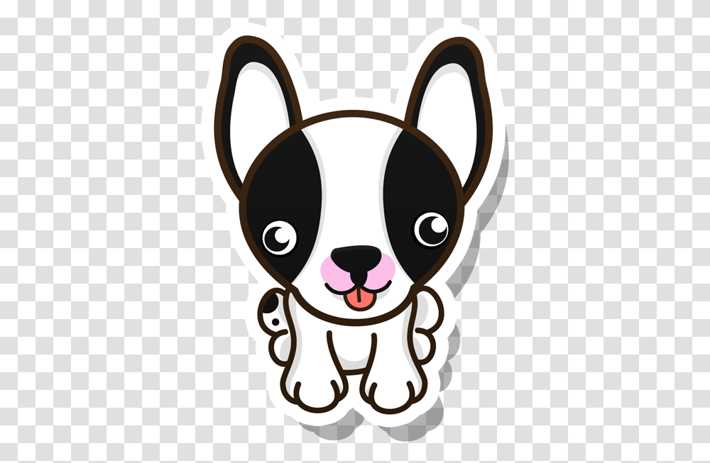 French Bulldog Bull Terrier Puppy Pug Funny Puppies, Face, Stencil, Label Transparent Png