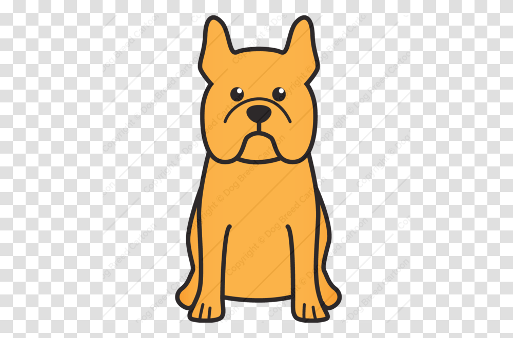 French Bulldog Download Cartoon Dog French Bulldog, Pet, Canine, Animal, Mammal Transparent Png