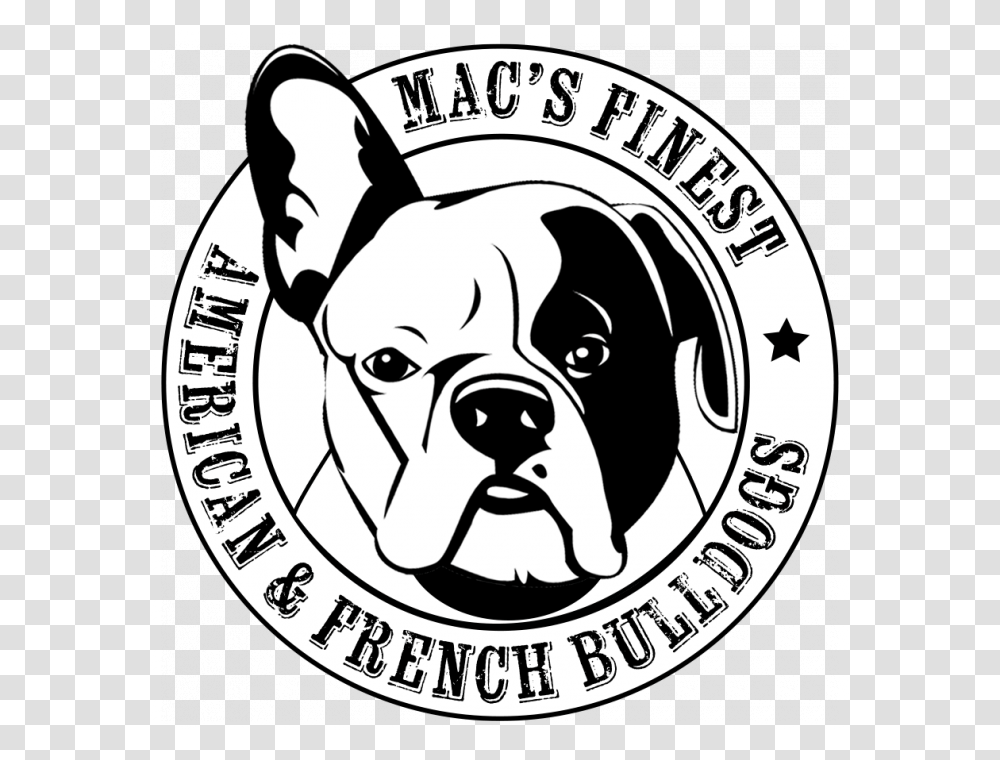 French Bulldog, Logo, Trademark, Label Transparent Png