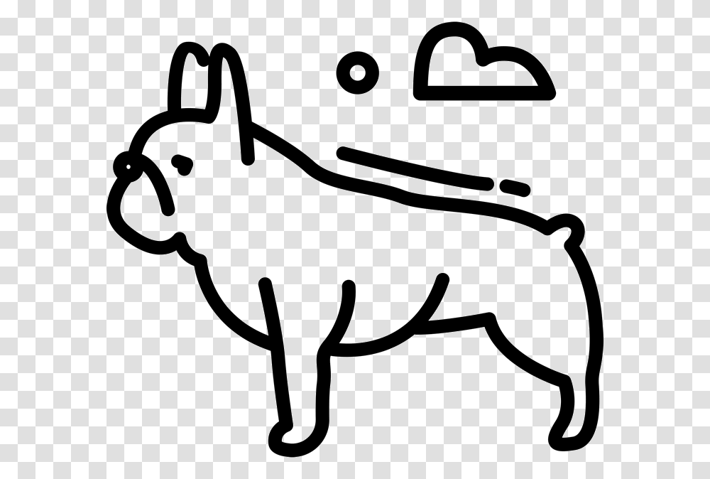 French Bulldog Stamp, Stencil, Label, Mammal Transparent Png