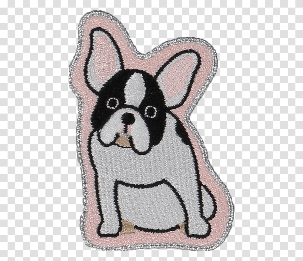 French Bulldog Sticker Patch Boston Terrier, Rug, Pet, Canine, Animal Transparent Png