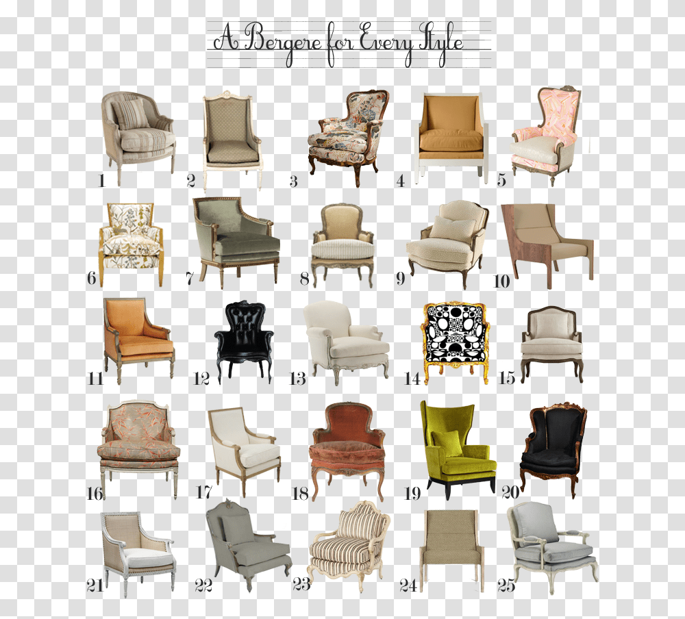 French Chair Names Styles, Furniture, Armchair, Couch, Rug Transparent Png