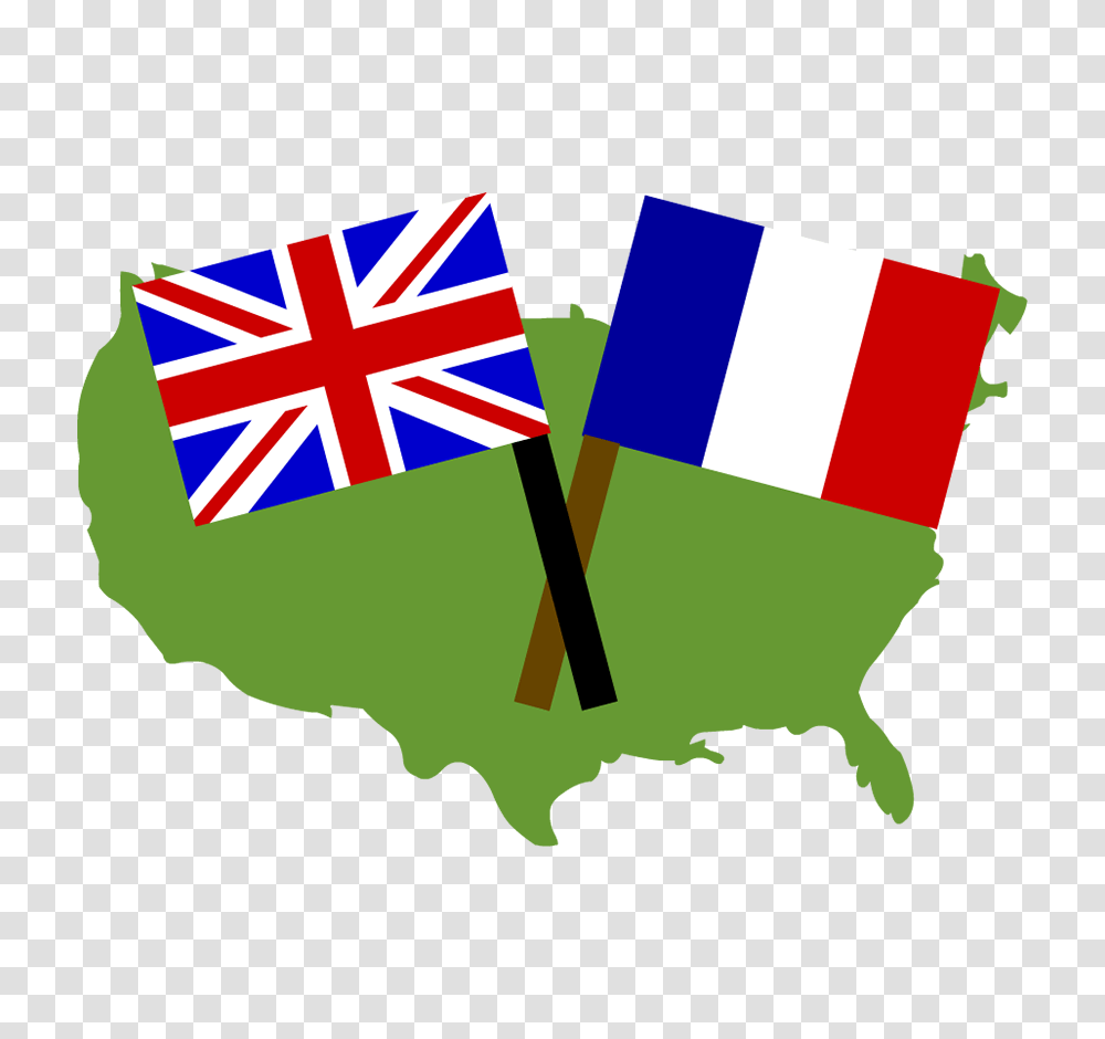 French Clipart Indian War, Flag, American Flag Transparent Png