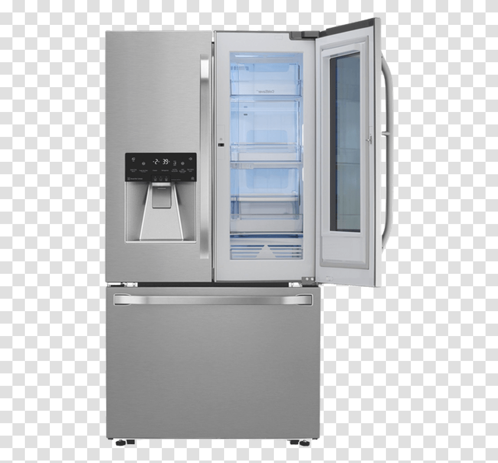 French Door Refrigerator Lsfxc2496s 36in Wi Fi Counter Refrigerator, Appliance Transparent Png