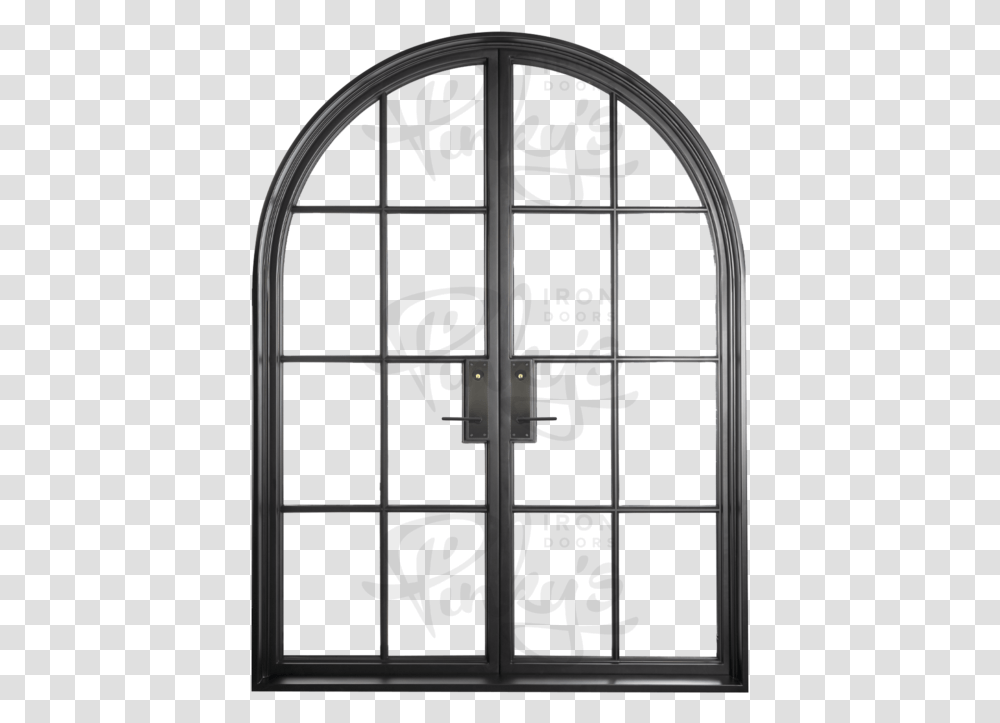 French Doors Arched, Picture Window Transparent Png