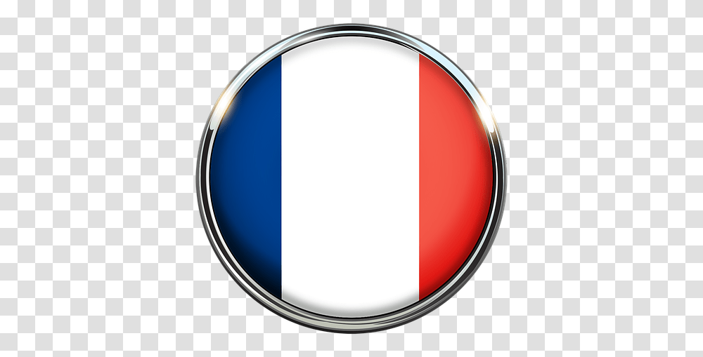 French Flag Circle, Logo, Trademark, Disk Transparent Png