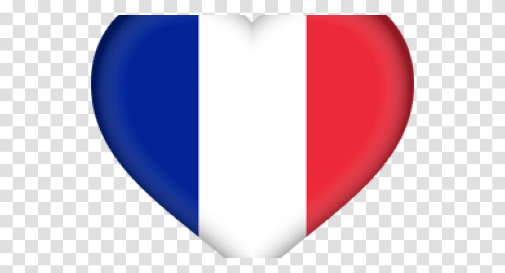 French Flag Clipart French Flag In A Heart, Logo, Trademark, Balloon Transparent Png
