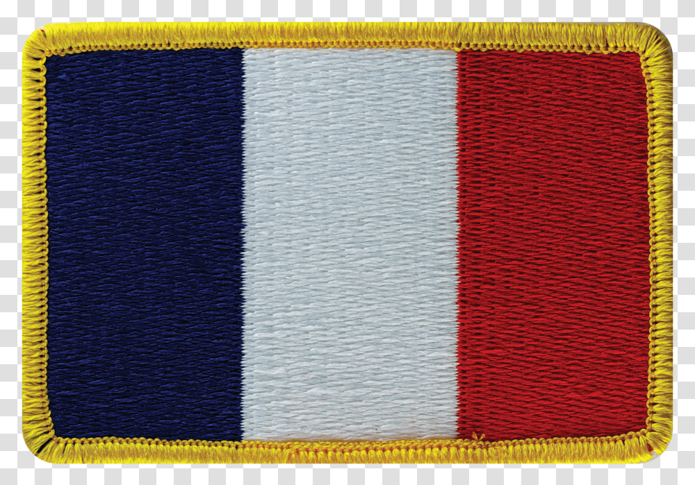 French Flag Patch, Rug Transparent Png