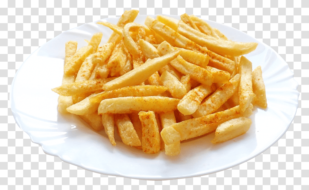 French Fries 1 4 Chicken And Chips, Food, Dish, Meal Transparent Png