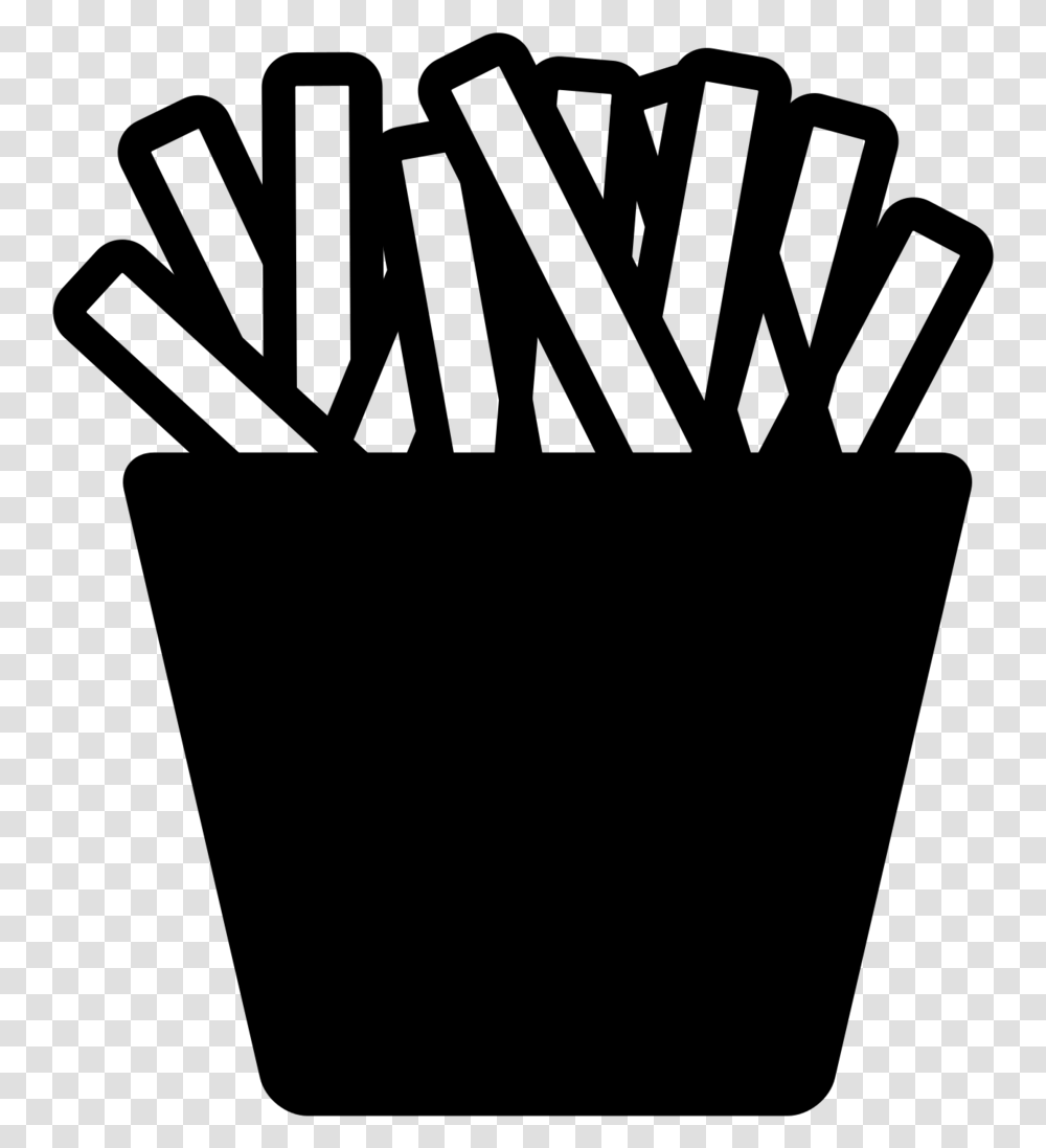 French Fries Black, Gray, World Of Warcraft Transparent Png