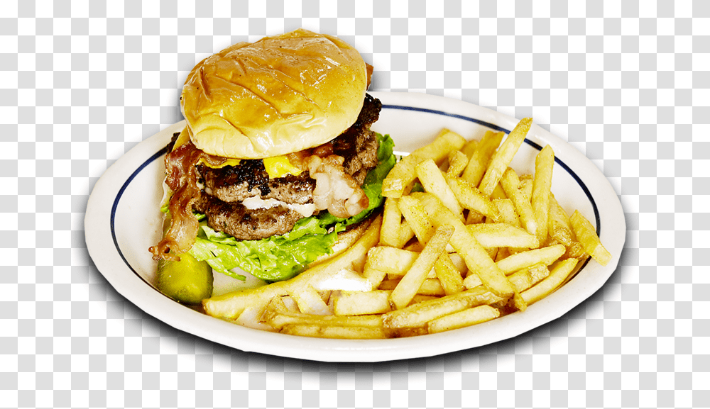 French Fries, Burger, Food, Dish, Meal Transparent Png