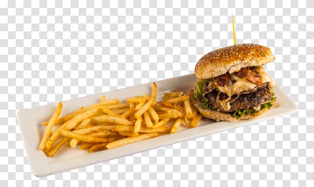 French Fries, Burger, Food, Lunch, Meal Transparent Png