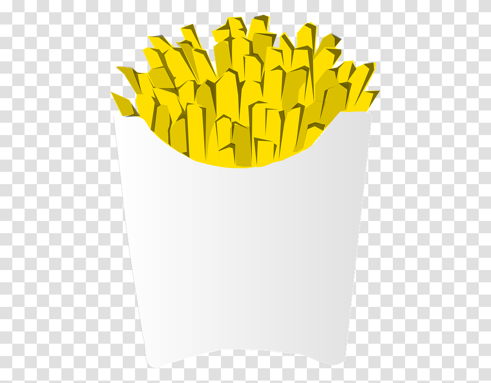 French Fries Clipart, Food Transparent Png