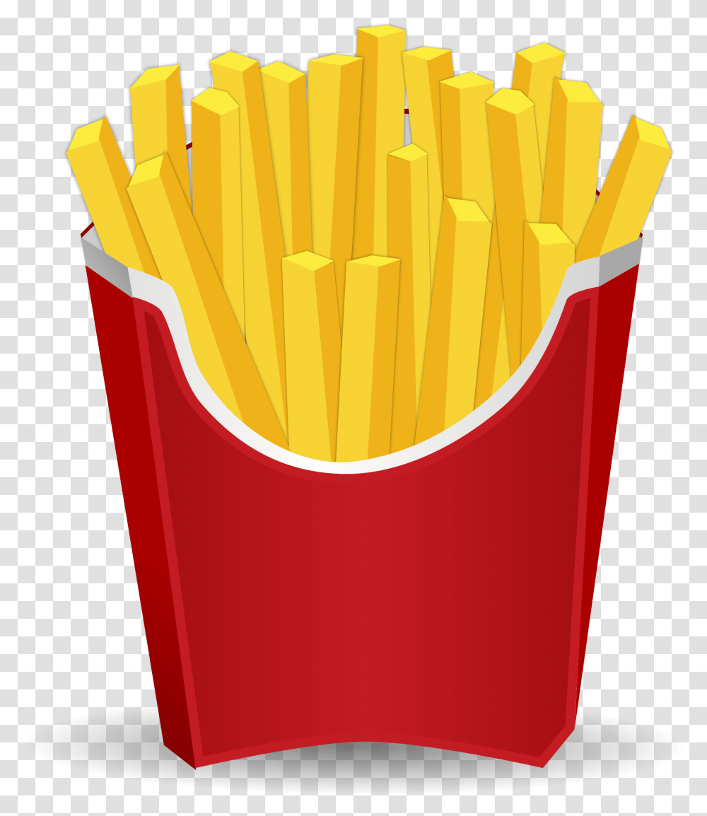 French Fries Clipart, Food Transparent Png