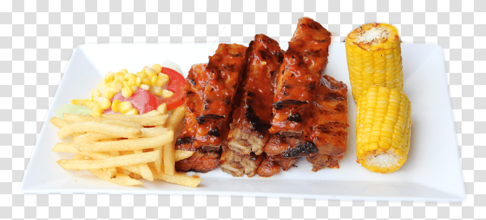French Fries, Food, Ribs, Pork Transparent Png