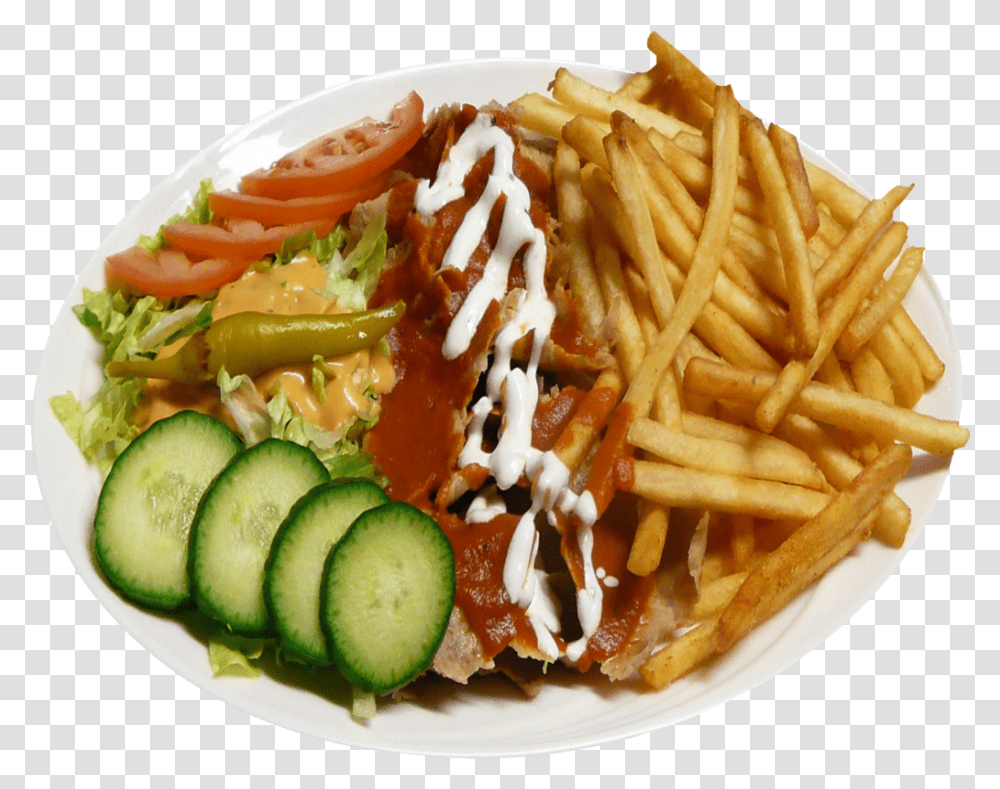 French Fries, Hot Dog, Food, Dish, Meal Transparent Png