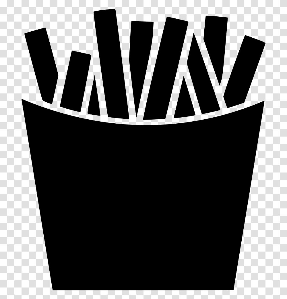 French Fries Icon Free Download, Stencil, Cup, Label, Coffee Cup Transparent Png