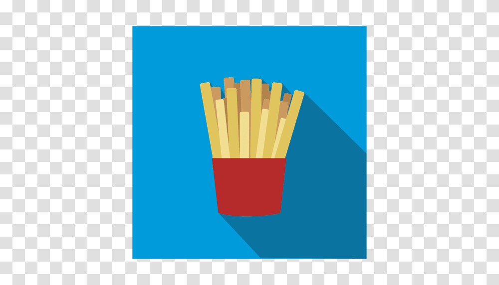 French Fries Square Icon, Food, Pasta, Sweets, Confectionery Transparent Png