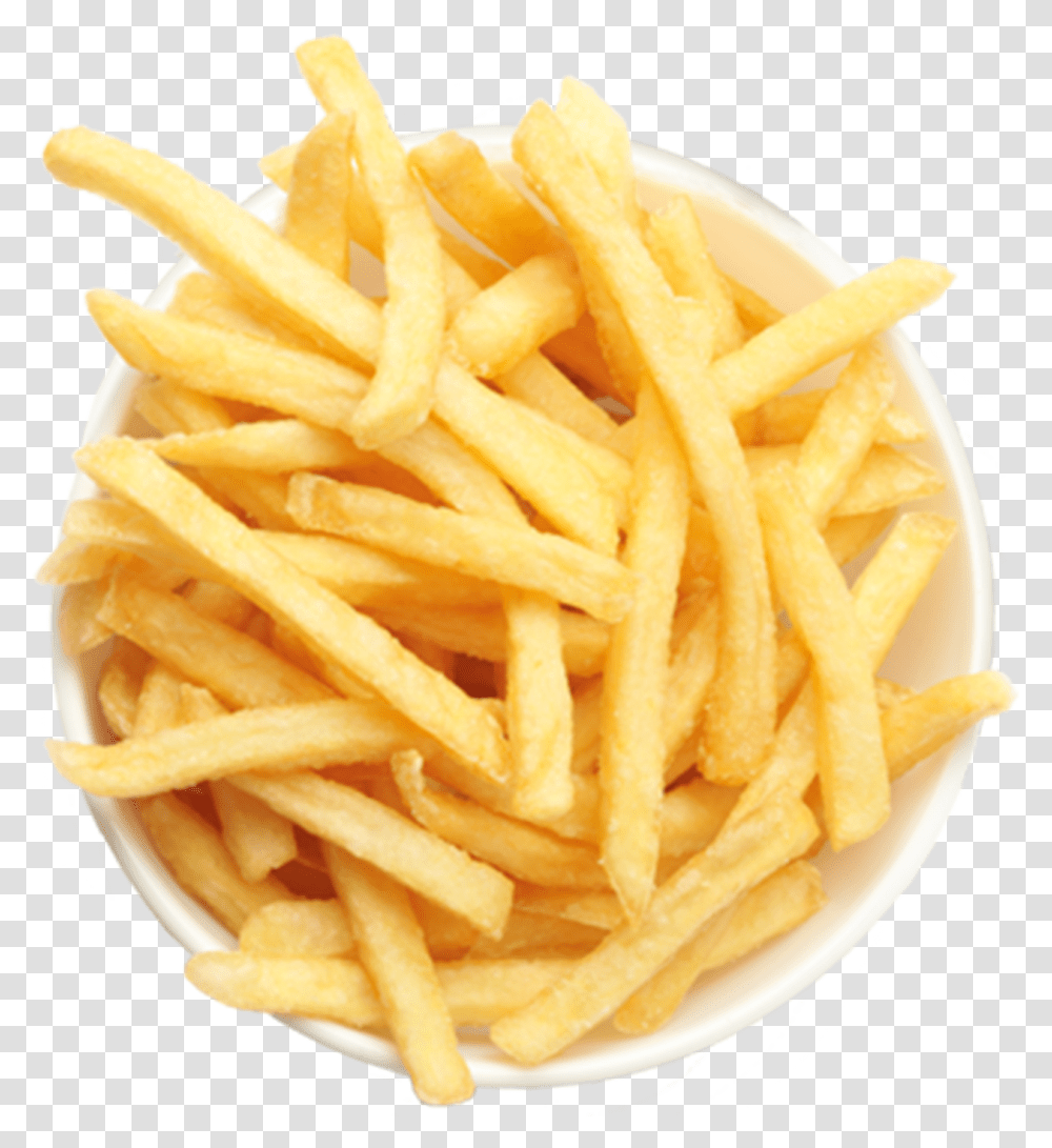French Fries Top View, Food Transparent Png