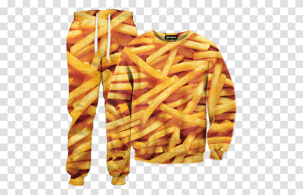 French Fries Tracksuit, Plant, Food, Apparel Transparent Png