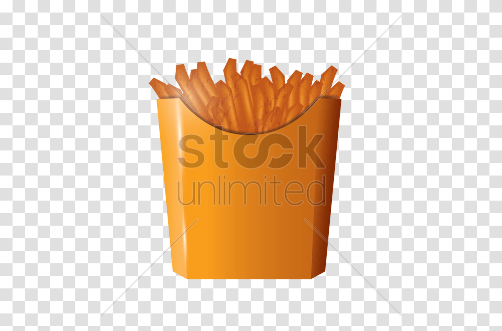 French Fries Vector Image, Food, Box Transparent Png