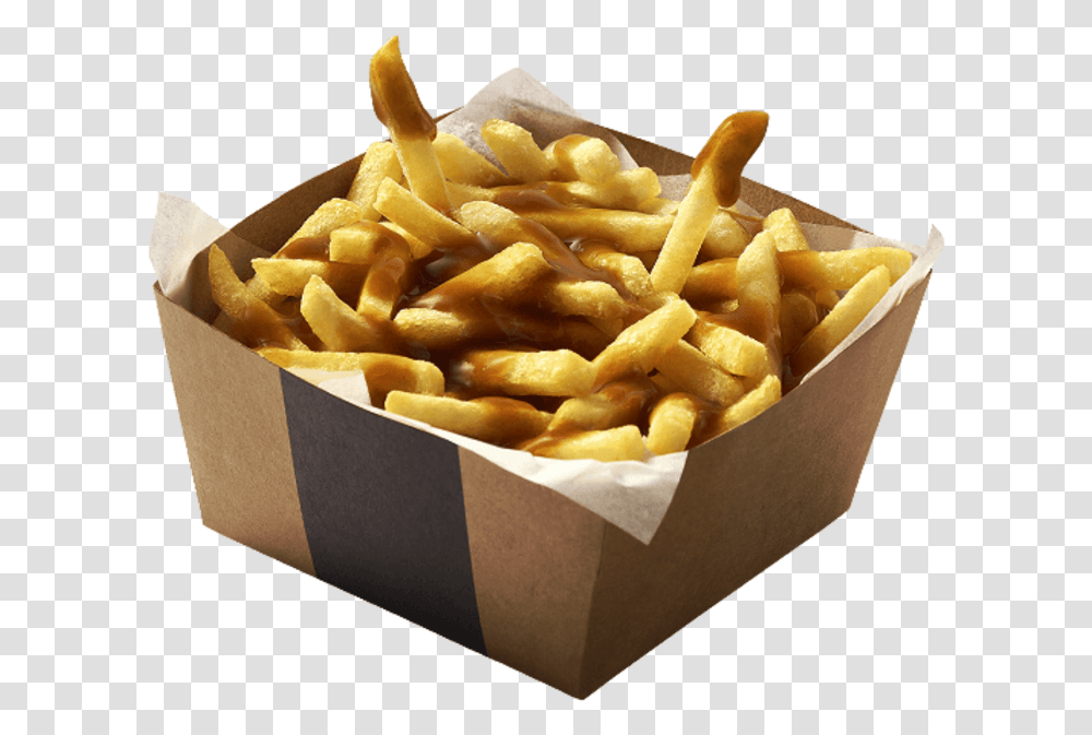 French Fry Loaded Gravy Fries Mcdonalds, Food, Box Transparent Png