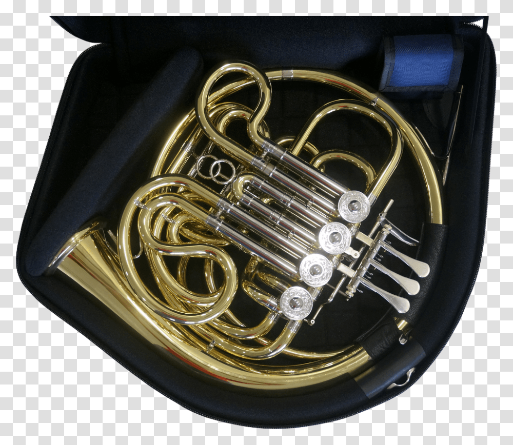 French Horn Case Model Mb 3 Horn, Brass Section, Musical Instrument, Wristwatch Transparent Png