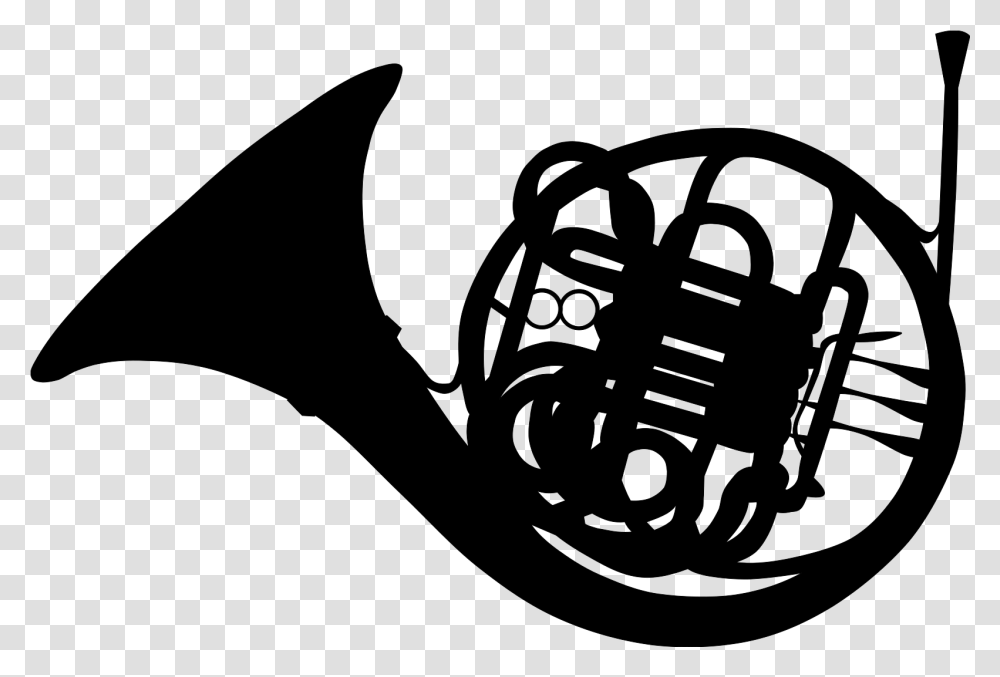 French Horn Clip Art, Gray, World Of Warcraft Transparent Png