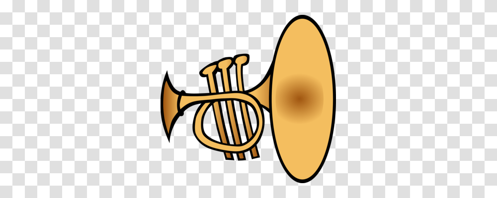 French Horns Trumpet Mellophone Music, Brass Section, Musical Instrument, Cornet, Bugle Transparent Png