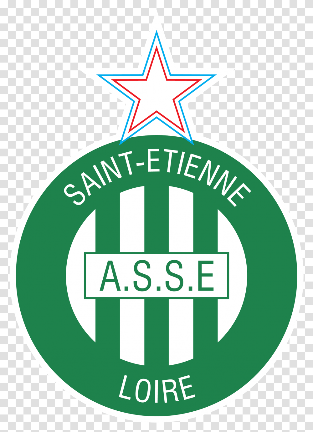 French Ligue 1 Football Logos St Etienne, Symbol, Trademark, Trophy Transparent Png