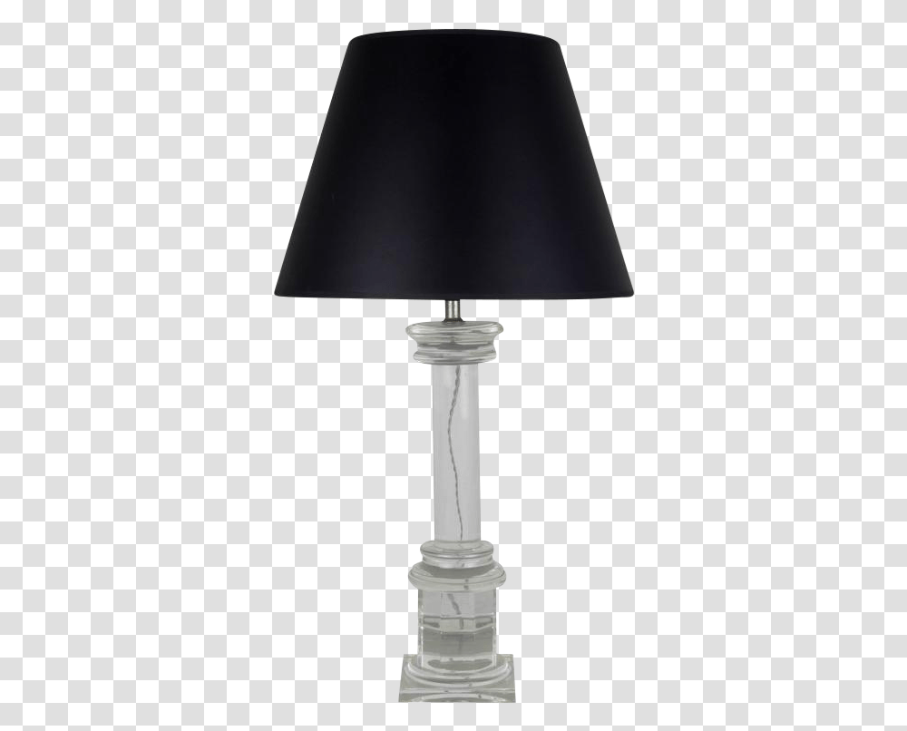 French Lucite Table Lamp 3253 Lampshade Transparent Png