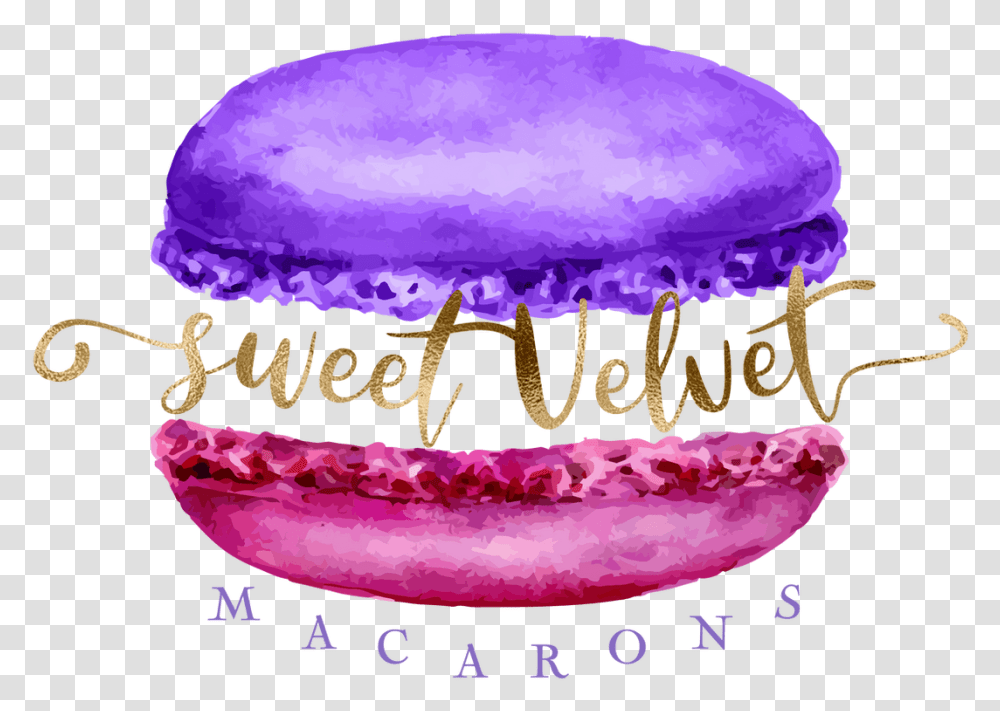 French Macarons Language, Purple, Birthday Cake, Dessert, Food Transparent Png