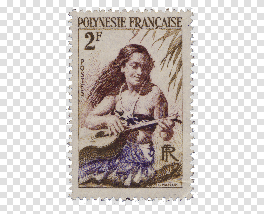 French Polynesia Postage Stamps, Person, Human Transparent Png